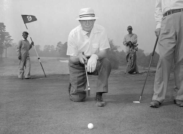 Eisenhower Golfing